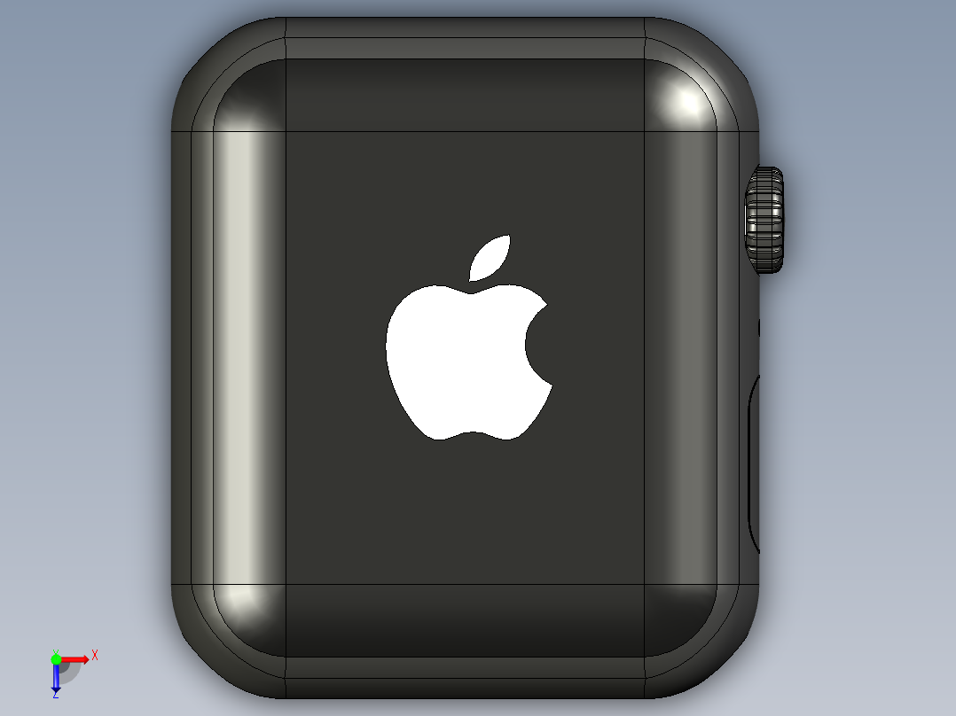 apple watch系列7 22俯视图
