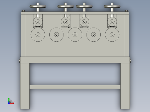 全自动废旧钢筋调直机前视缩略图