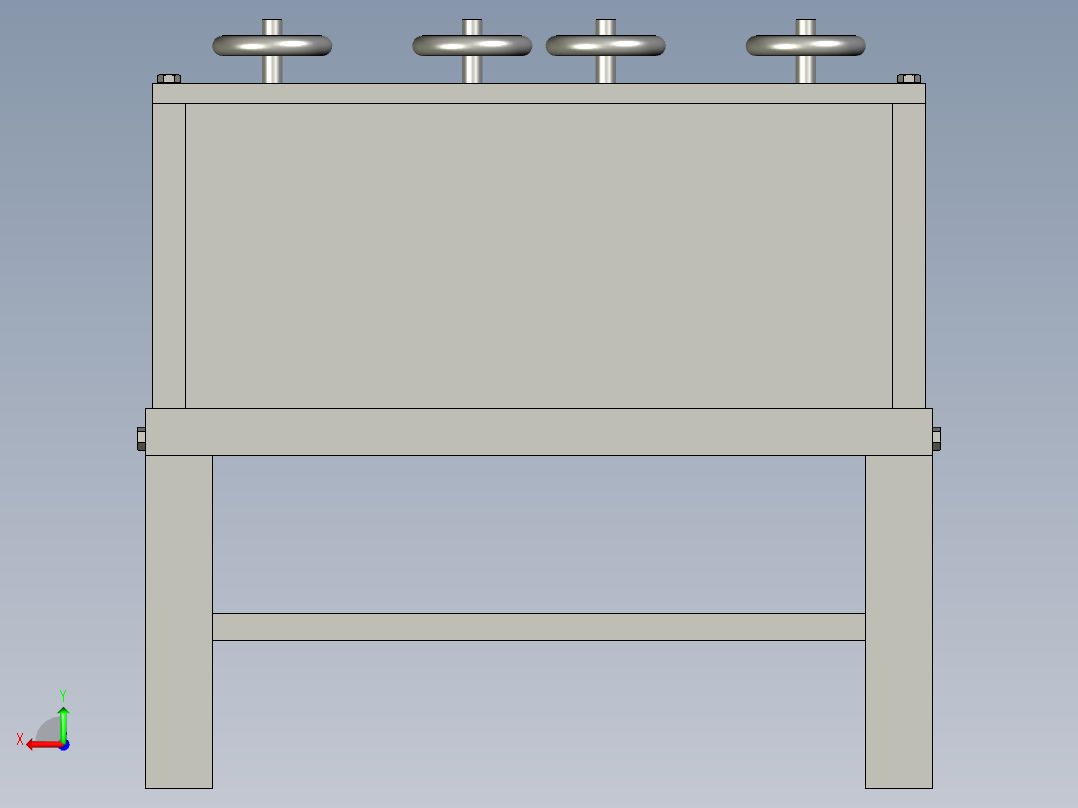全自动废旧钢筋调直机后视图