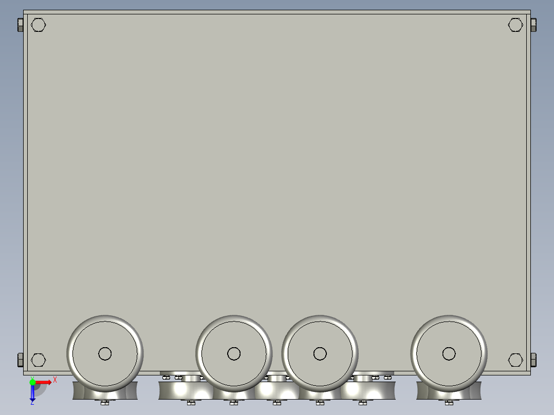 全自动废旧钢筋调直机俯视图