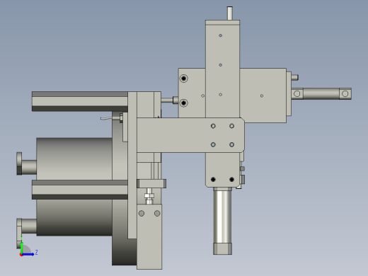 银点机构左视缩略图