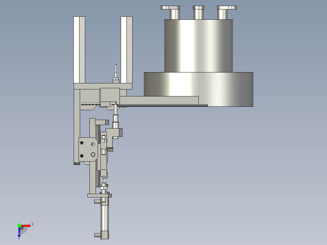 银点机构俯视图