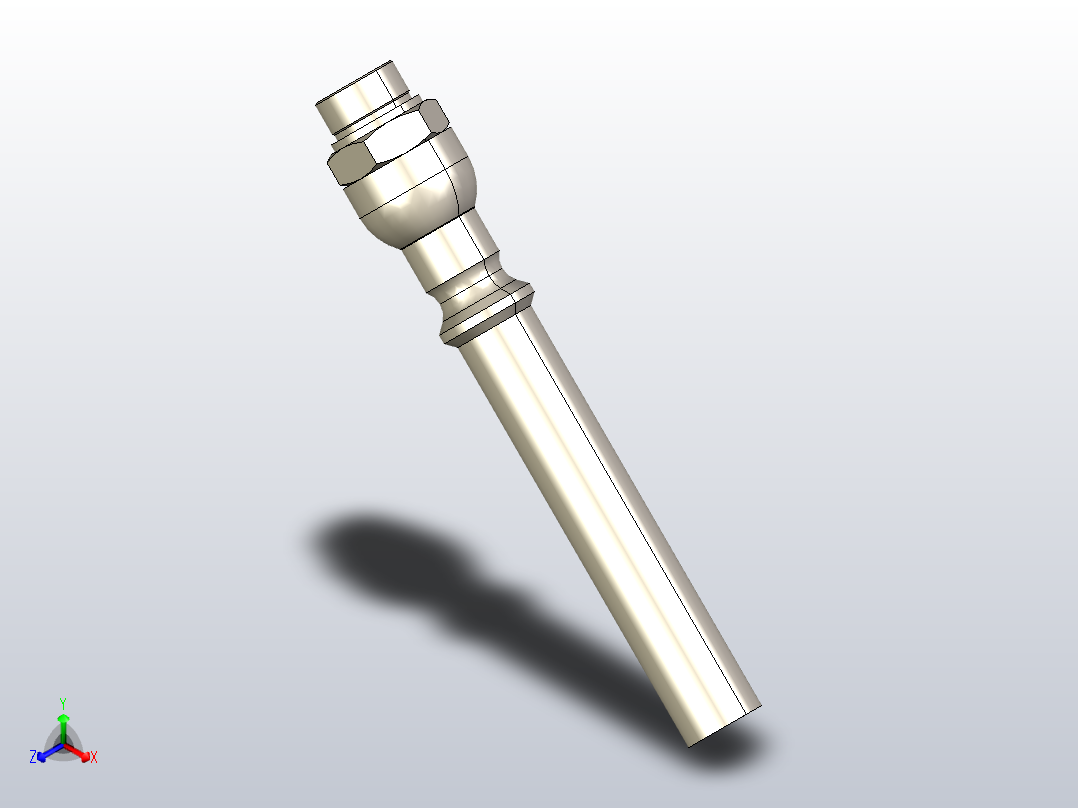 KⅠ快速接头系列(KⅠZG型)[KⅠZG1╱4外-110]主视图