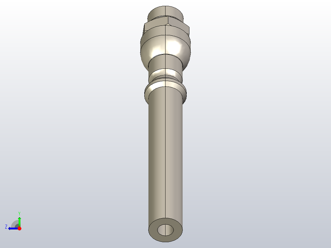 KⅠ快速接头系列(KⅠZG型)[KⅠZG1╱4外-110]右视图