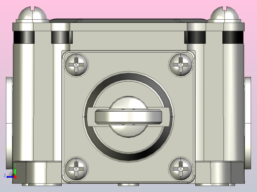 YBLX-K3_20H_L行程开关三维模型202104右视缩略图