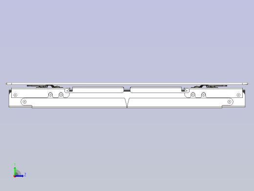 可折叠便携带烤炉（折叠）左视缩略图