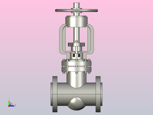 API闸阀-600Lb[8]左视缩略图