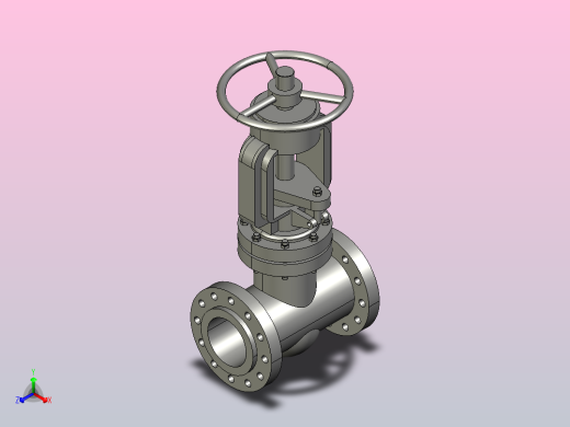 API闸阀-600Lb[8]正等轴测缩略图