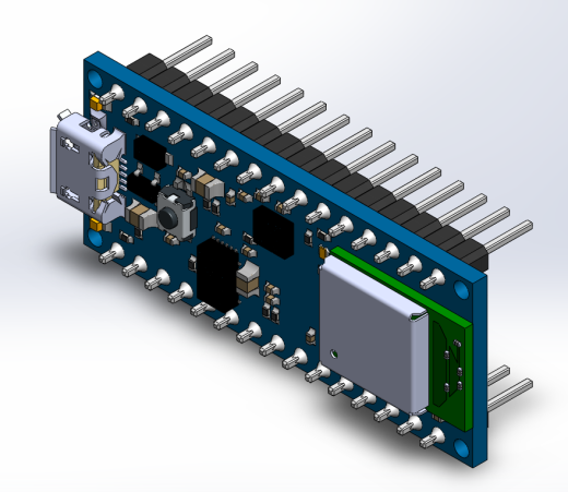 电路芯片模型缩略图