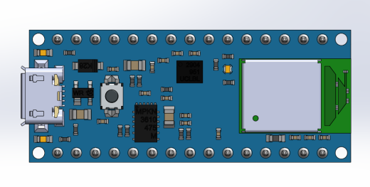 电路芯片模型缩略图