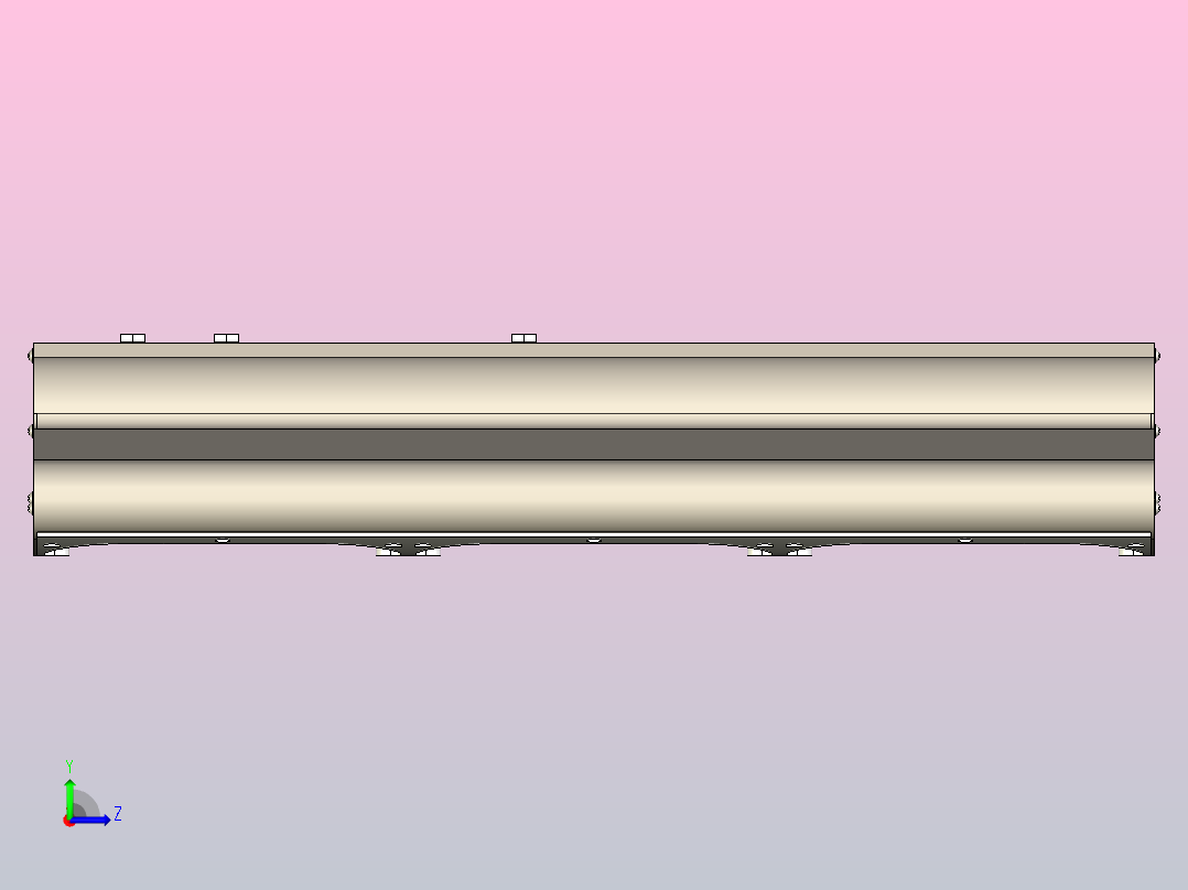 街道LED灯左视图