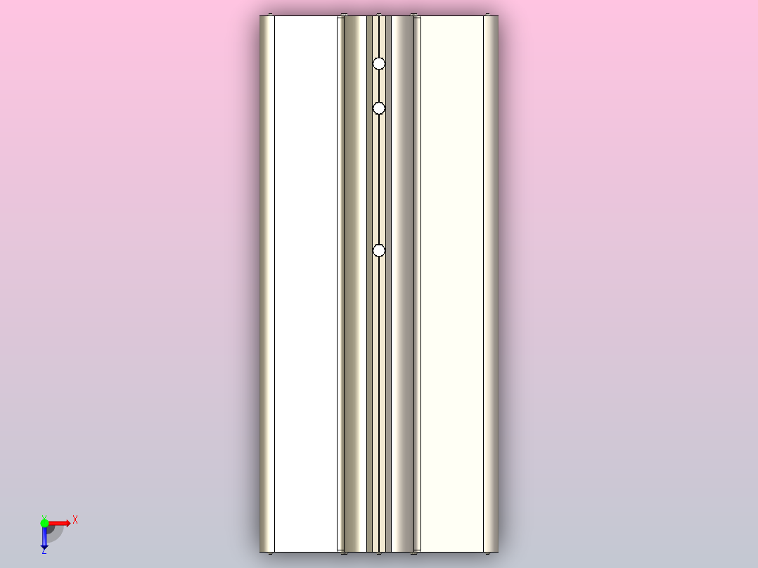 街道LED灯俯视图