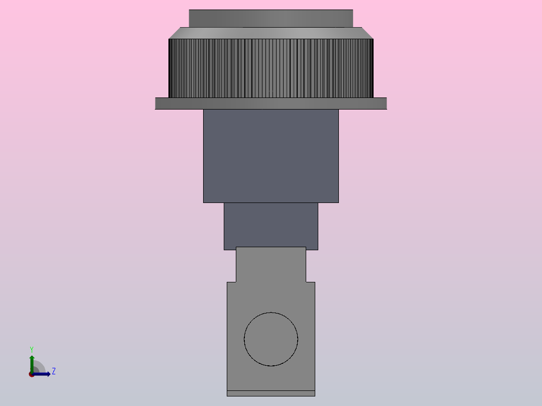 MFM320-01[MFM32001-LB]机械阀左视图