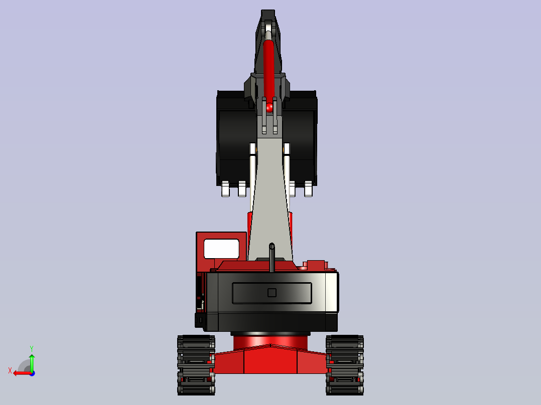 挖掘机 - VOLVO EC 360后视图