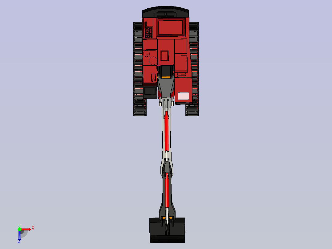挖掘机 - VOLVO EC 360俯视图