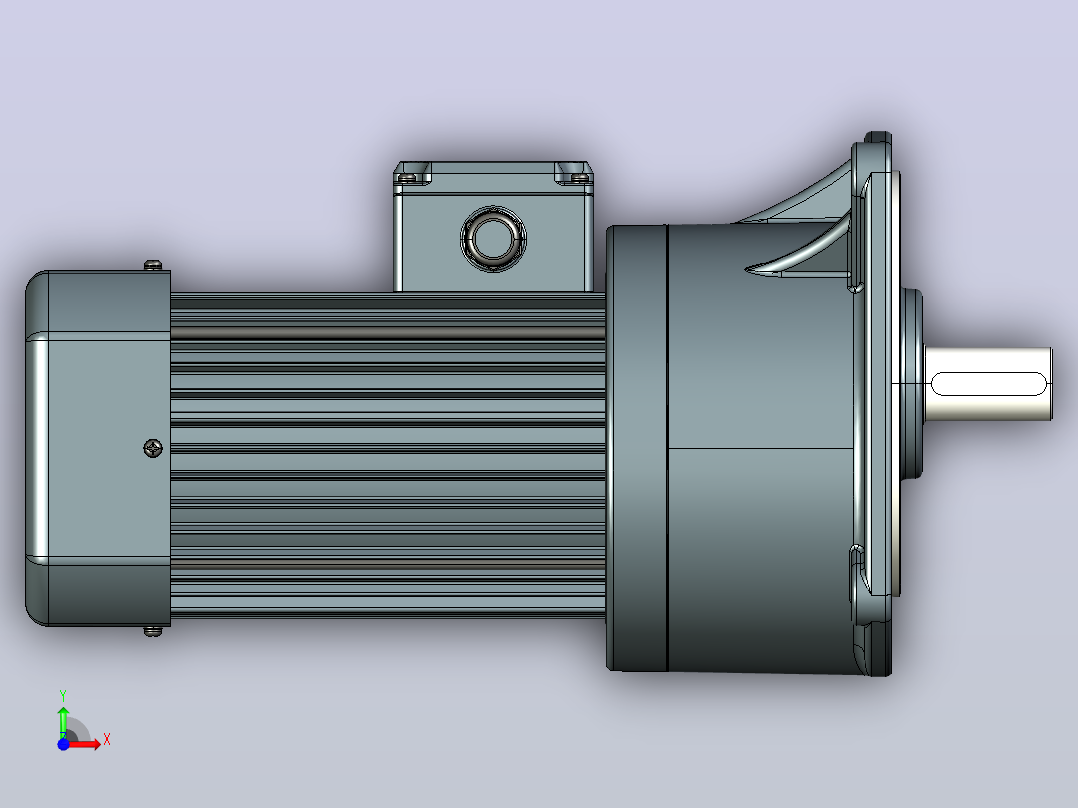 标准电机s1500v01-L前视图