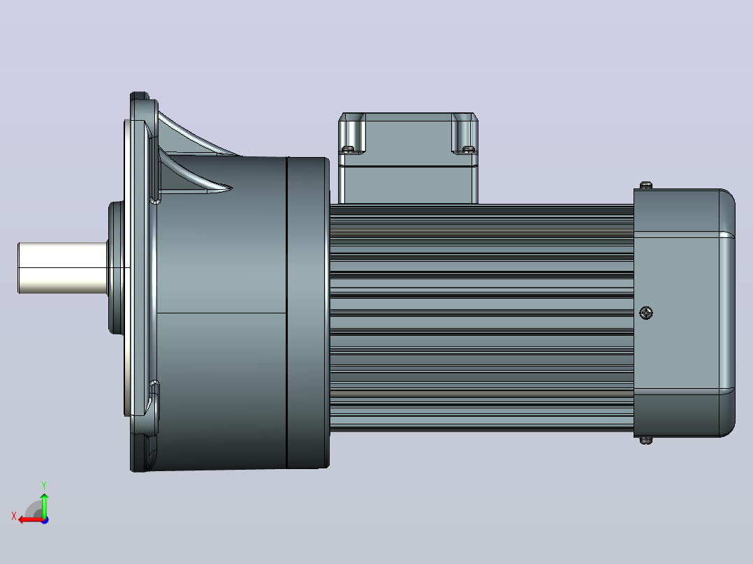 标准电机s1500v01-L后视图