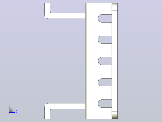 dg pcb散热器左视缩略图