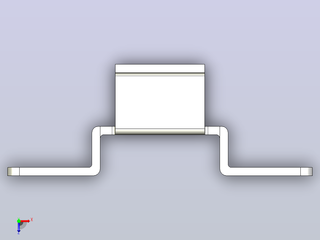 dg pcb散热器俯视图