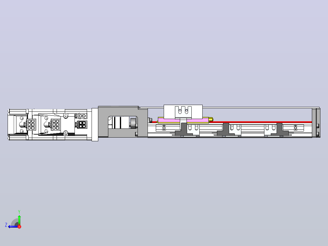 KK模组KK50-200A1-F0 行程117mm右视图