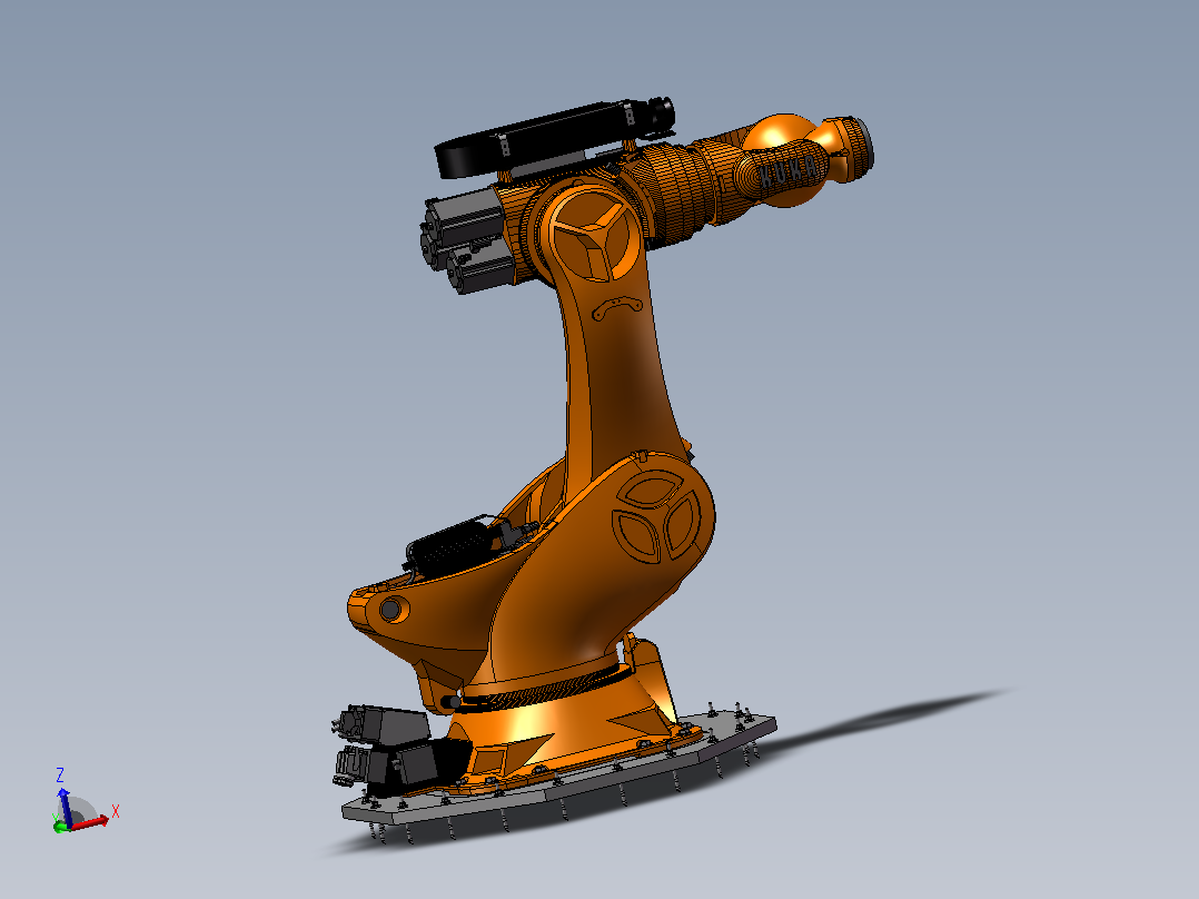 KUKA KR 1000 titan F机器人主视图