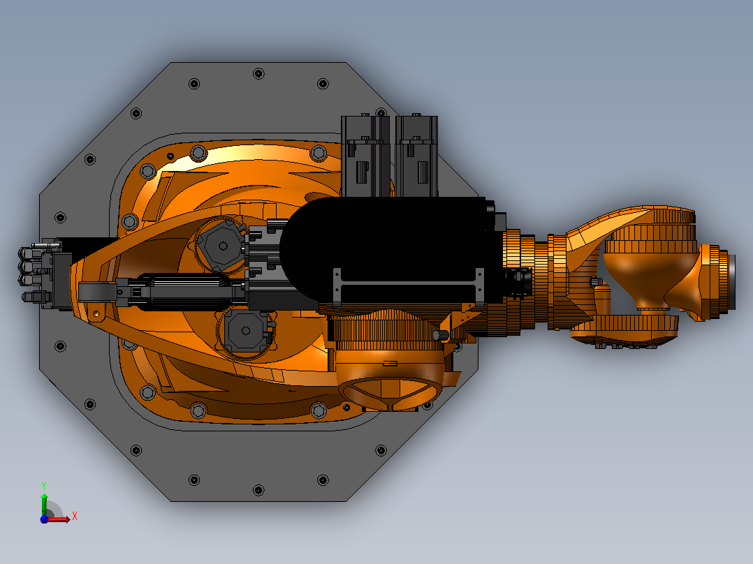 KUKA KR 1000 titan F机器人前视图