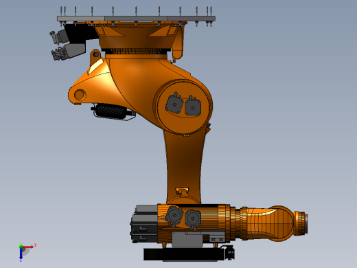 KUKA KR 1000 titan F机器人俯视缩略图