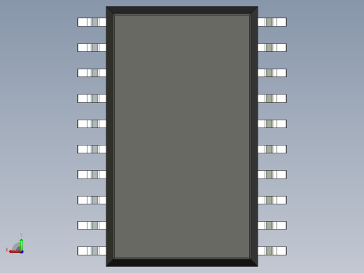 106x SOIC 封装（小外形集成电路）SOIC127P1042X355-20N后视缩略图