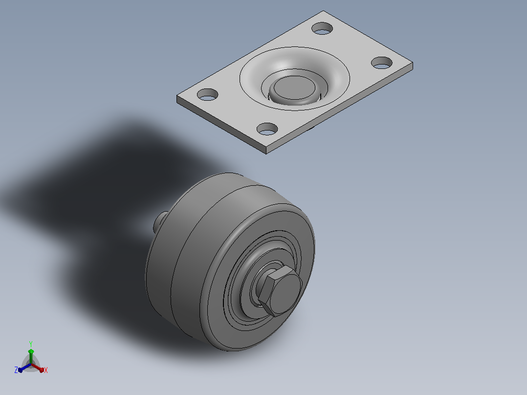 Colson-1_01666_441脚轮主视图
