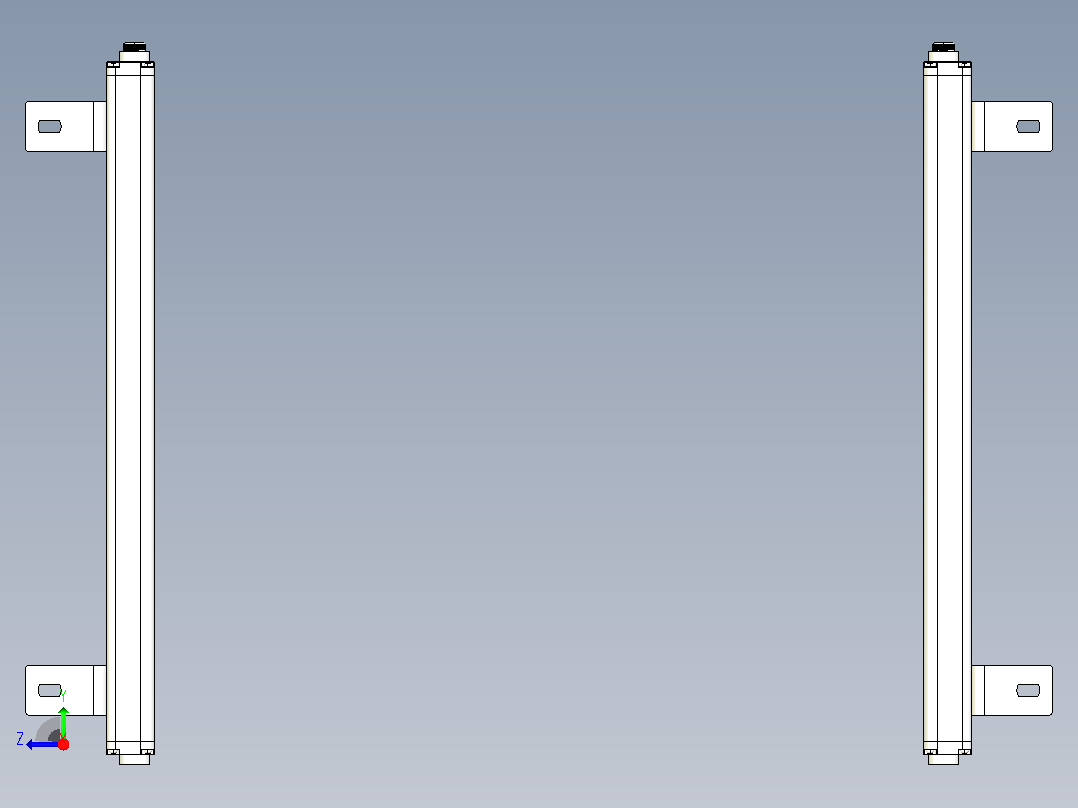 XTG3610安全光栅右视图