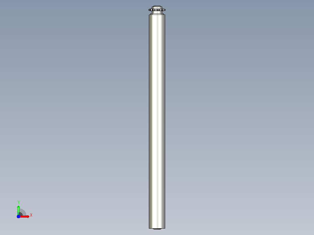 AR1-AP-08B11T-D60X2.0T-AGL838-RL800-C3堆积单排齿输送滚筒前视图