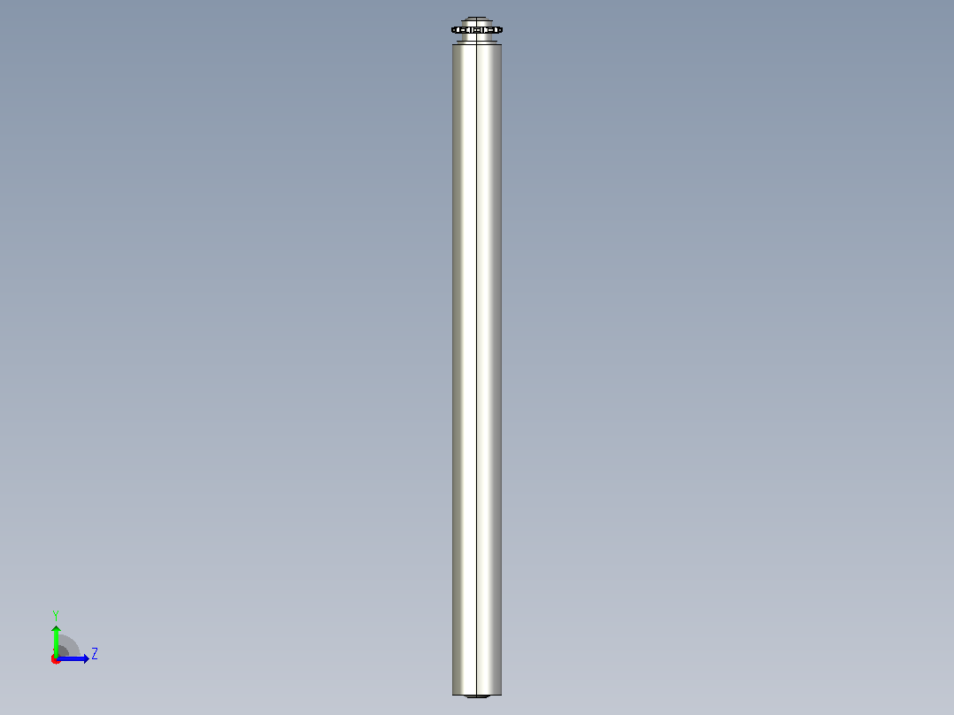 AR1-AP-08B11T-D60X2.0T-AGL838-RL800-C3堆积单排齿输送滚筒左视图