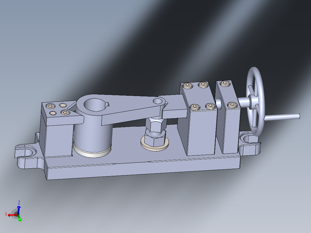 两孔连杆铣床夹具