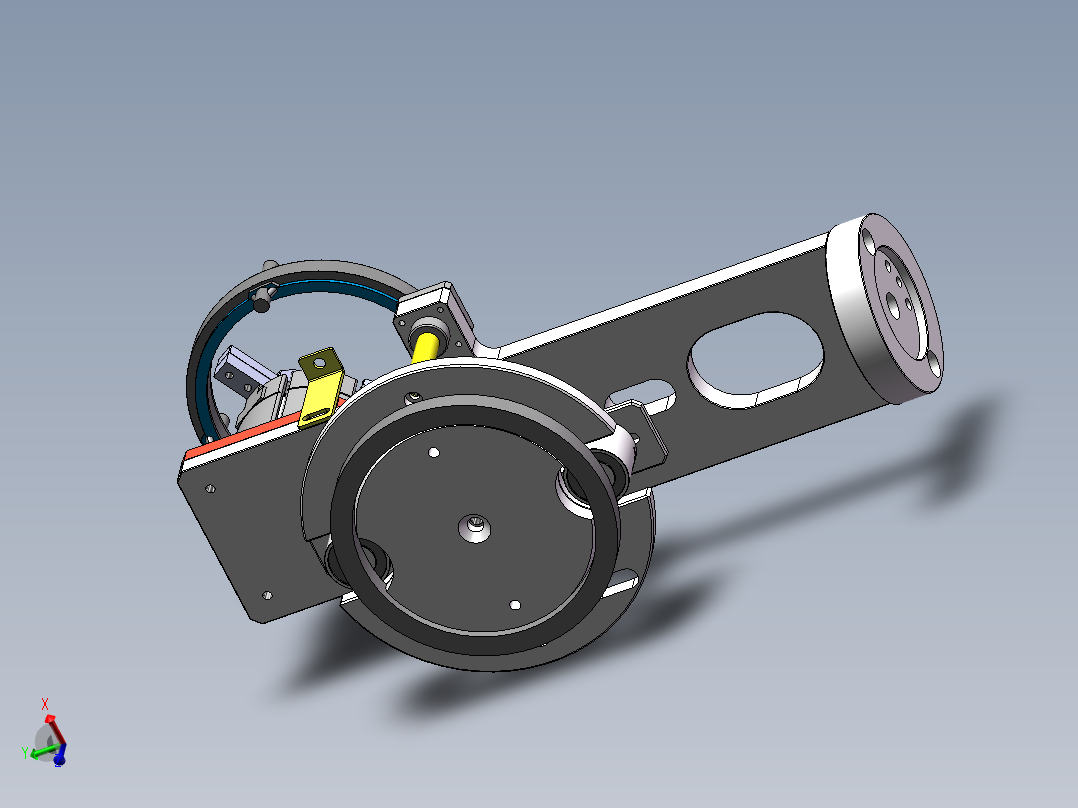 机器人取放料机构（sw18可编辑+工程图）