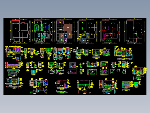 简欧风格家装设计图 _