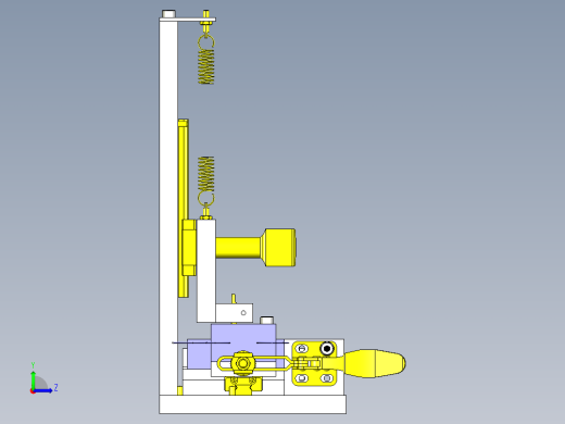 导通检查夹具左视缩略图