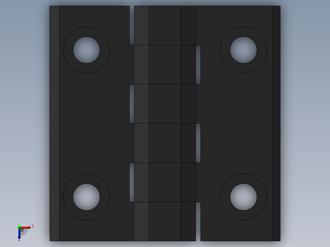 高效率电动自动冲模机sw19可编辑+工程图俯视图