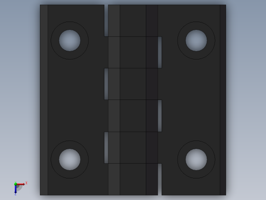 高效率电动自动冲模机sw19可编辑+工程图俯视缩略图