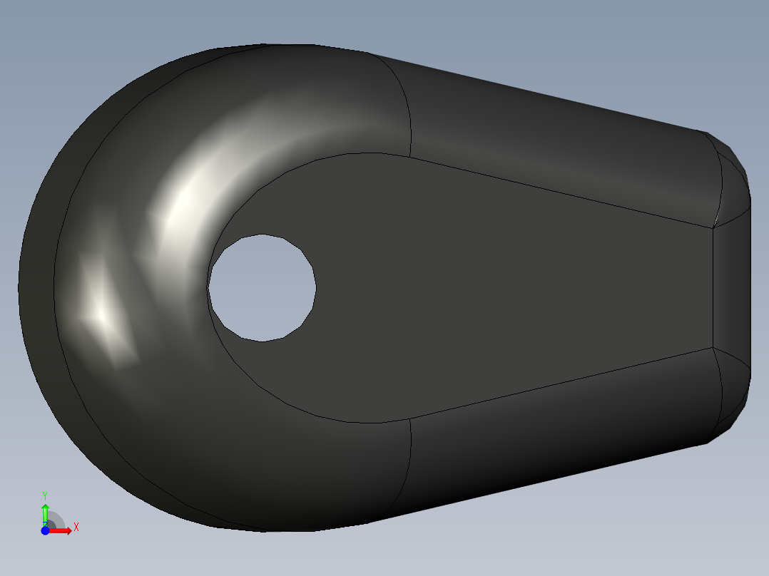 黑色签字笔前视图