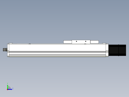 Toyo东佑达直线模组-ECH14-250-BC-200W左视缩略图