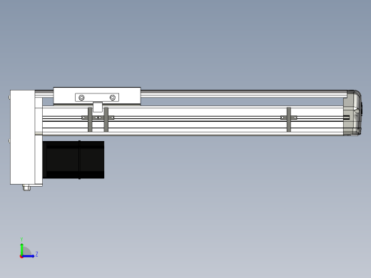 Toyo东佑达直线模组-ETH14-300-BM-200W左视缩略图