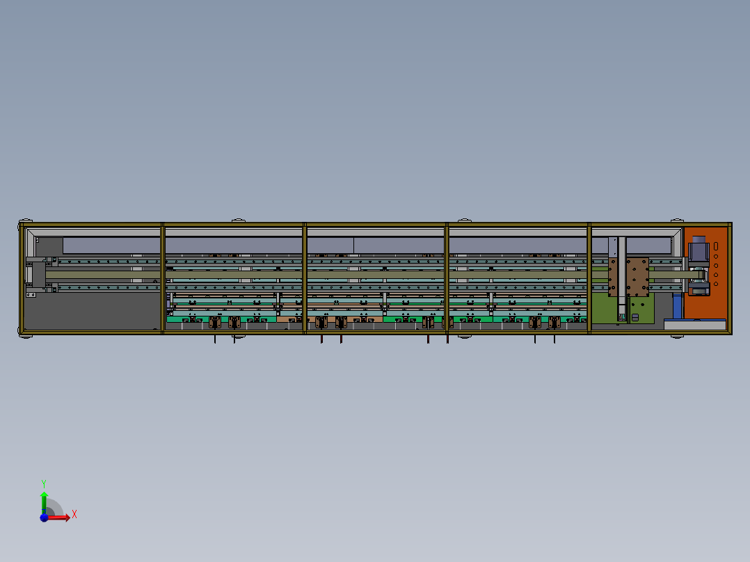 01月-4米长汽车密封条打孔机sw18可编辑前视图
