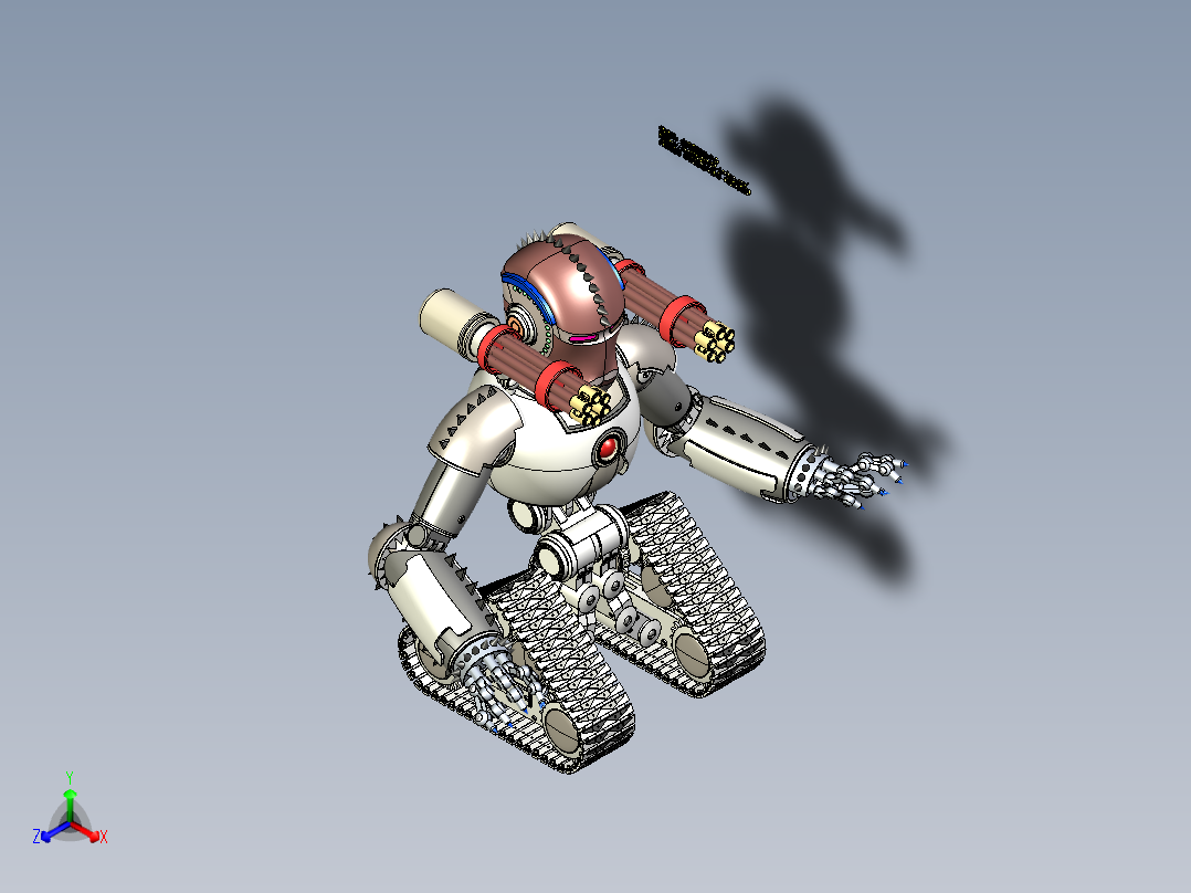 B11_履带式终结者主视图