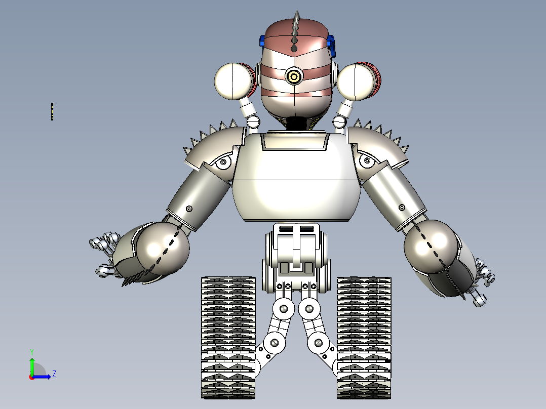 B11_履带式终结者左视图