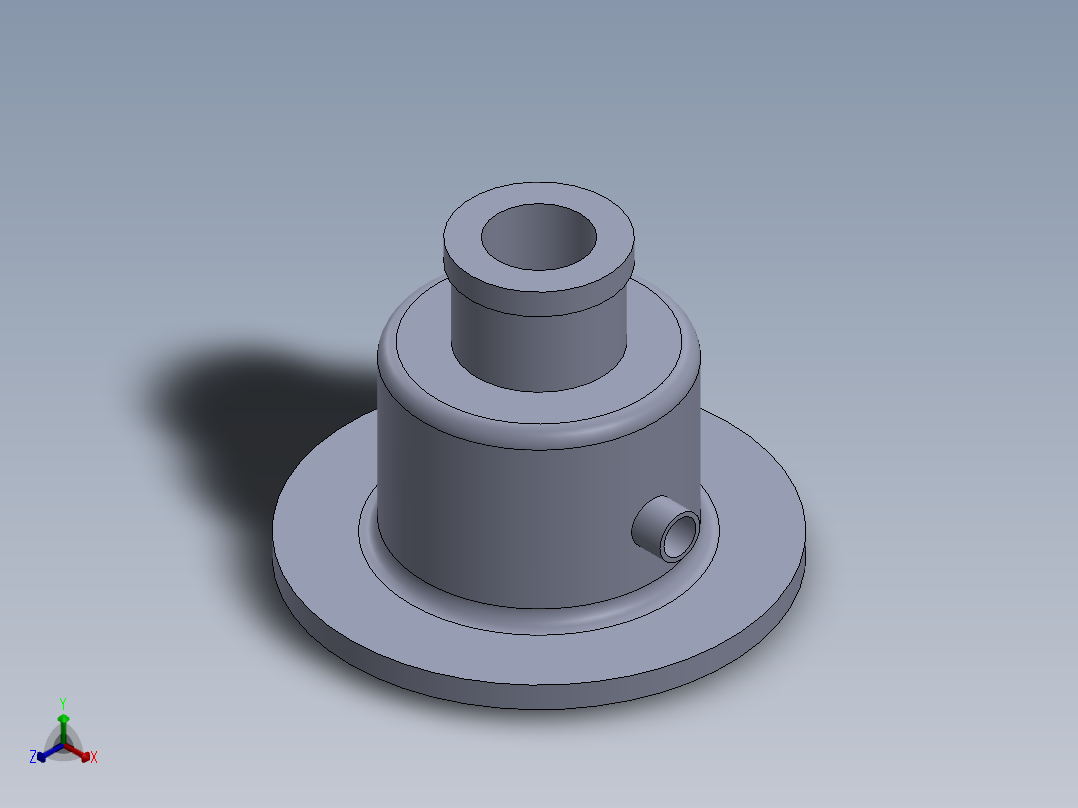 SW建模练习题-practice 76正等轴测图