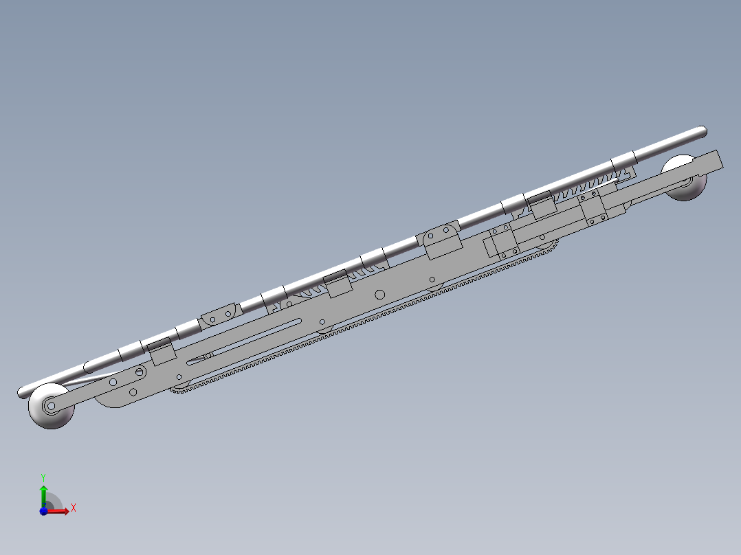 多功能担架前视图