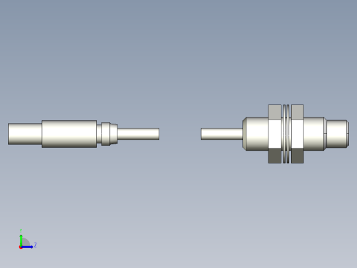 基恩士EX-008_kc图纸模型左视缩略图