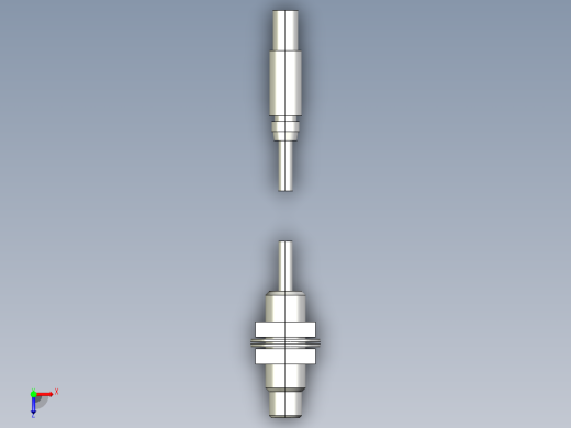 基恩士EX-008_kc图纸模型俯视缩略图