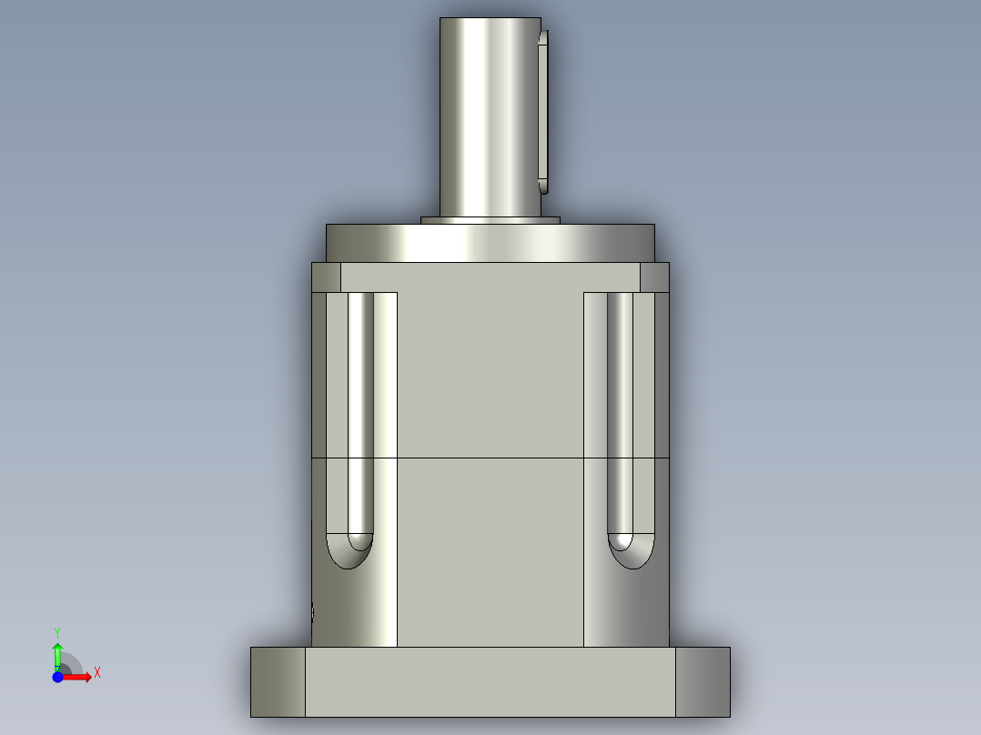 斜齿PGH142-L1 32-180-215-M14 LR83.STEP前视图