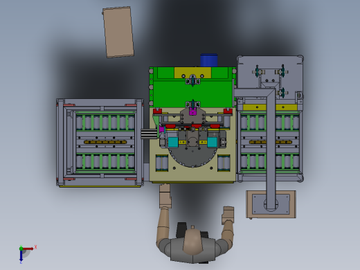 螺丝拧紧机俯视缩略图